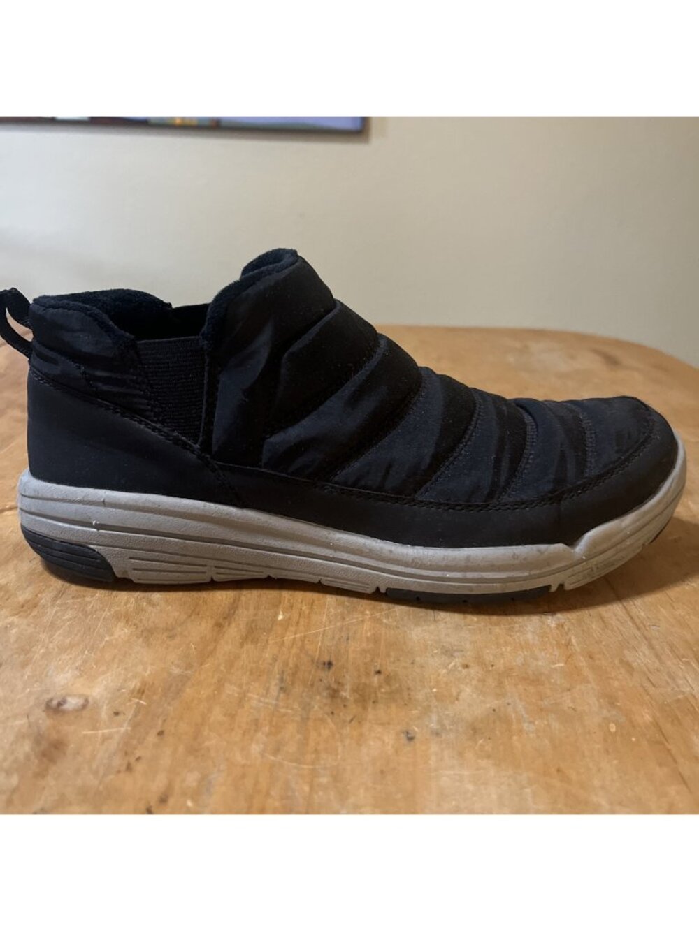 Ryka Adel 2 Women's Athletic Sneakers Sz 8.5M Quilted Slip On Booties Black